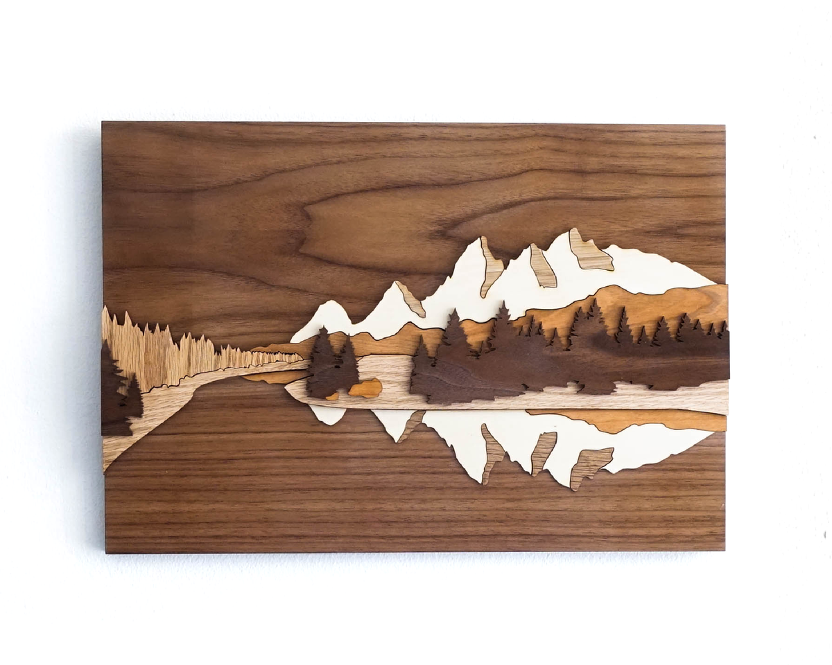 Grand Teton Skies – Path and Oak