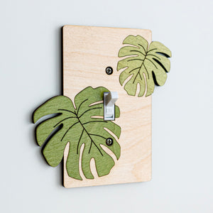 Monstera Leaf Switch Covers