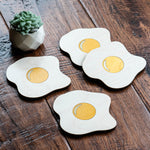 Egg Sunny Side Up Coasters