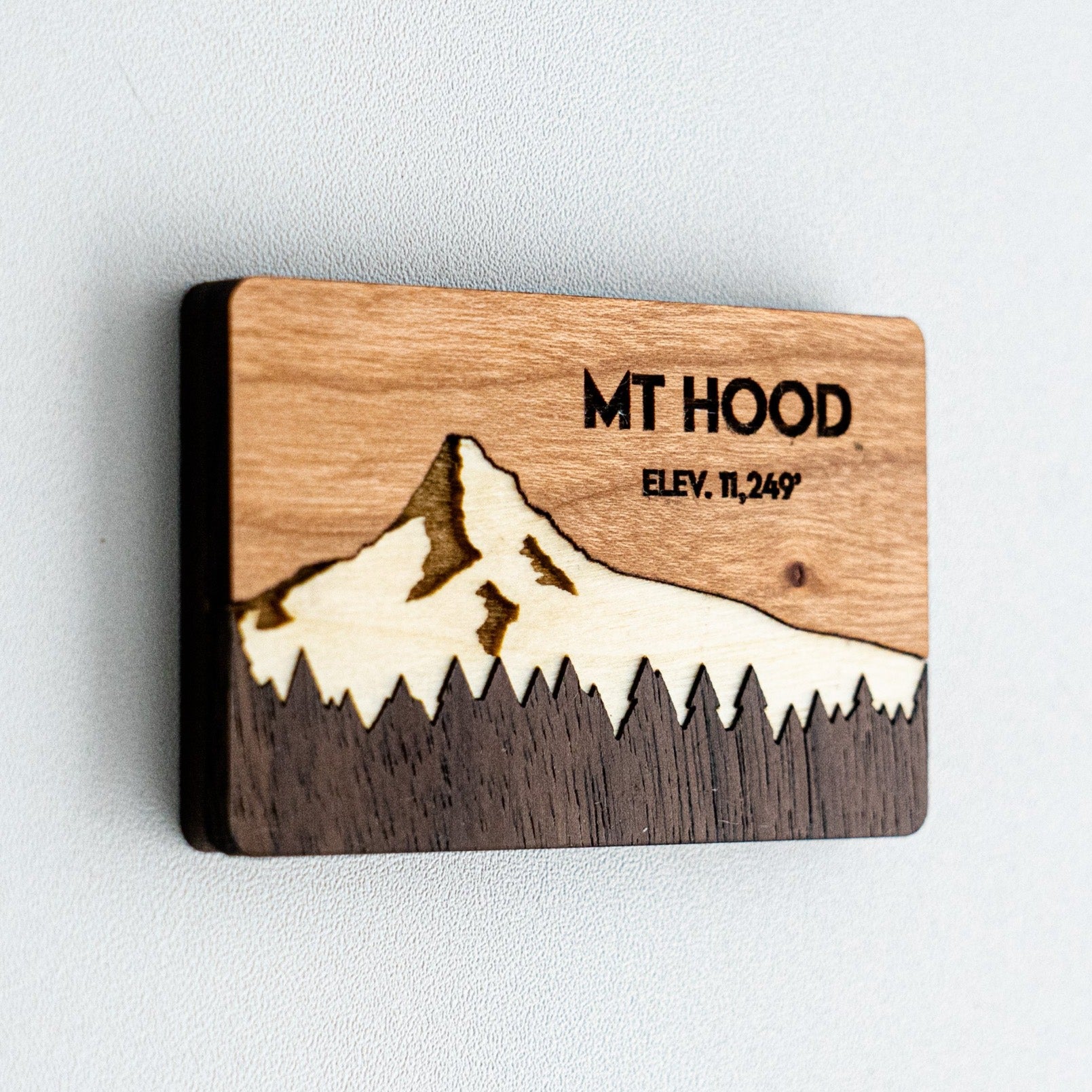 Mt Hood Hardwood Magnet